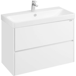 Тумба подвесная с раковиной Акватон Сканди 90 см 1A251901SD010 фото 