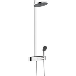 Душевая стойка с термостатом Hansgrohe Pulsify S Showerpipe 260 2jet 24240000 фото 
