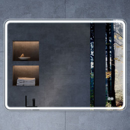 Зеркало Vincea Led 80 см VLM-3VC800-2 фото 