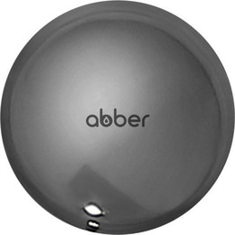 Декоративная крышка на слив для раковины Abber AC0014GS, серебро фото 