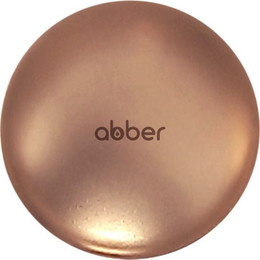 Декоративная крышка на слив для раковины Abber AC0014MRG, розовое золото матовое фото 