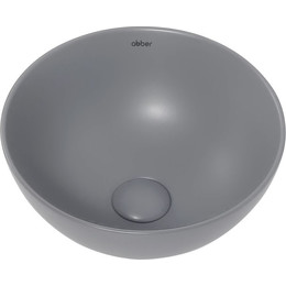Раковина-чаша Abber Bequem 32 см AC2106MG, серый матовый фото 