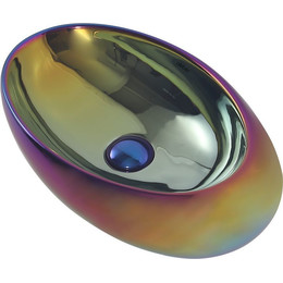 Раковина-чаша Abber Bequem 49 см AC2107Regen, хамелеон фото 