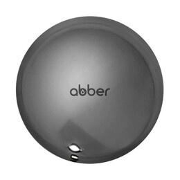 Декоративная крышка на слив для раковины Abber AC0014GS, серебро фото 