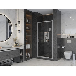 Душевая дверь Ambassador Elysium 90 см 111021103KX, хром/прозрачное фото 