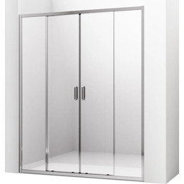 Душевая дверь Ambassador Forsa 150 см 17021110AX, хром/прозрачное фото 