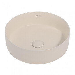 Раковина-чаша Abber Bequem 36 см AC2108MBE, светло-бежевый матовый фото 