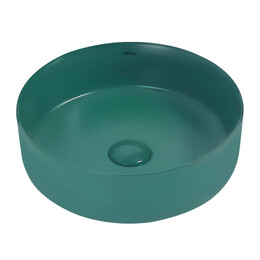 Раковина-чаша Abber Bequem 36 см AC2108MBG, темно-зеленый матовый фото 