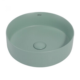Раковина-чаша Abber Bequem 36 см AC2108MCG, светло-зелёный матовый фото 