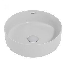 Раковина-чаша Abber Bequem 36 см AC2108MLG, светло-серый матовый фото 