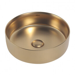 Раковина-чаша Abber Bequem 36 см AC2108MMG, золото матовое фото 