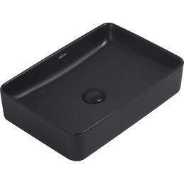Раковина-чаша Abber Rechteck 51 см AC2207MB, черный матовый фото 