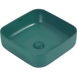 Раковина-чаша Abber Rechteck 38 см AC2211MBG, темно-зеленый матовый фото 