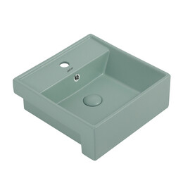 Раковина-чаша Abber Rechteck 41 см AC2208MCG, светло-зеленый матовый фото 