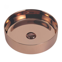 Раковина-чаша Abber Bequem 40 см AC2109RG, розовое золото фото 