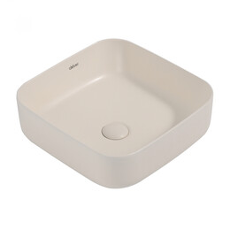 Раковина-чаша Abber Rechteck 38 см AC2211MBE, светло-бежевый матовый фото 