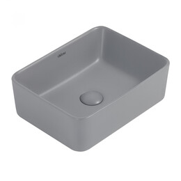 Раковина-чаша Abber Rechteck 48 см AC2213MG, серый матовый фото 