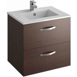Тумба подвесная с раковиной Jacob Delafon Ola 60 см EB390RU-NR, темный дуб фото 