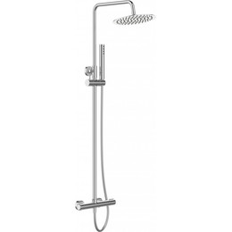 Душевая стойка BelBagno UNO-DOCM-CRM, Цвет производителя: хром фото 