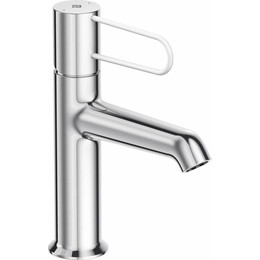 Смеситель для раковины Jacob Delafon Odeon Rive Gauche E21028-00-CP, хром/белый фото 