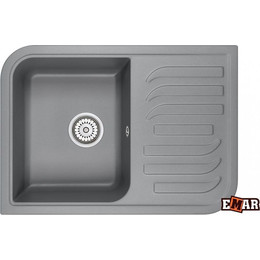 Кухонная мойка Emar EMQ-1695.Q, алмаз, Цвет производителя: алмаз фото 