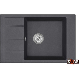 Кухонная мойка Emar EMQ-1780.Q, морион, Цвет производителя: морион фото 