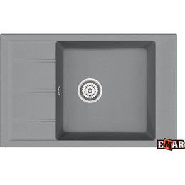 Кухонная мойка Emar EMQ-1780.Q, алмаз, Цвет производителя: алмаз фото 