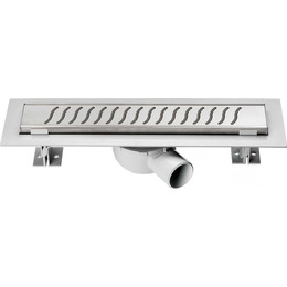 Трап Vincea Say Optima Bukle 60 см SAY.601.60.P.BUK, хром, Цвет производителя: хром, Размер трапа: 600 фото 