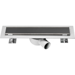 Трап Vincea Say Optima Duz 80 см SAY.601.80.B.M.S.DUZ, черный матовый фото 