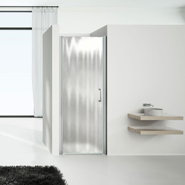 Душевая дверь Vincea Orta 90 см VPP-1O900CH-L, хром/шиншилла фото 