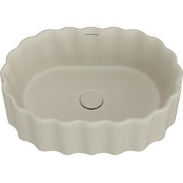 Раковина-чаша Kerama Marazzi Conchiglia 50 см CC.wb.50\SAN, песочный матовый фото 