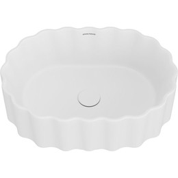 Раковина-чаша Kerama Marazzi Conchiglia 50 см CC.wb.50\WHT.M, белый матовый фото 