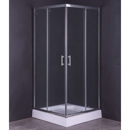 Душевое ограждение Taliente 90x90 см TA-09092-1CP, хром/прозрачное фото 