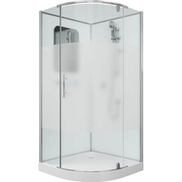 Душевое кабина Grossman Classic 100 см GR170, хром/матовое фото 