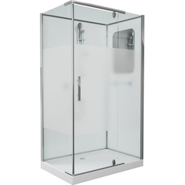 Душевое кабина Grossman Classic 120x80 см GR172QR R, хром/матовое фото 