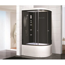 Гидробокс Niagara Ultra NG-214-01LN 120x80 см, черный/тонированное (безсиликоновая сборка) фото 