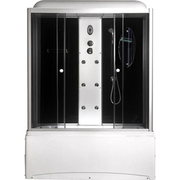 Гидробокс Niagara Ultra NG-5150-01 150x70 см, хром/тонированное фото 