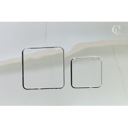 Кнопка смыва CeramaLux KC-015, хром фото 