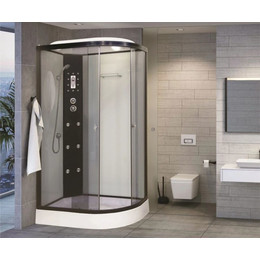 Гидробокс Niagara Ultra NG-1903-01L 120x80 см, черный/тонированное (безсиликоновая сборка) фото 