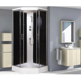 Душевая кабина Niagara Ultra NG-2506-01 90x90 см, хром/тонированное (безсиликоновая сборка) фото 