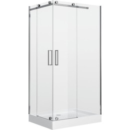 Душевое ограждение Grossman Cosmo 120x90 см GR-1120R R, хром/прозрачное фото 