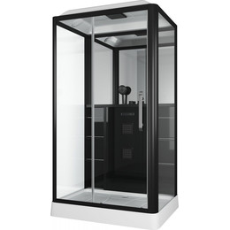 Гидробокс Grossman 90x120 см GR227L L, чёрный/прозрачное фото 