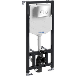 Инсталляция для унитаза WasserKraft Aller 10TLT.010.ME.CH01 фото 