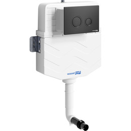 Смывной бачок скрытого монтажа WasserKraft Aller 10TLT.031.ME.MB01 фото 