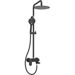 Душевая стойка WasserKraft A174.258.078.CB, черный фото 