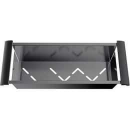 Коландер для кухонной мойки Omoikiri CO-04 GM 4999057, вороненая сталь фото 