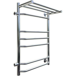 Полотенцесушитель водяной Тругор Браво3 ПМ с боковым подводом и полкой П7 500х800 мм L (м/о 500 мм) 00-00015990 фото 