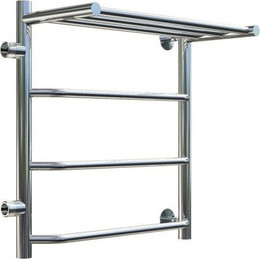 Полотенцесушитель водяной Тругор Браво ПМ1 с полкой и боковым подводом П4 500х600 мм L 00-00016164 фото 