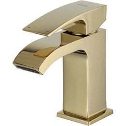 Смеситель для раковины Gappo G1007-3, золото фото 