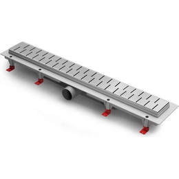 Трап Veconi Medium 65 см V650M, хром глянцевый фото 